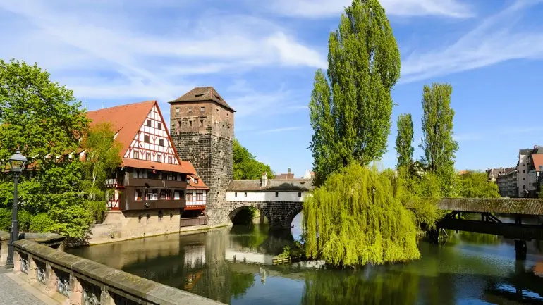 Nuremberg, la ciudad del Zeppelin 9 El Puente del Verdugo y el Almacén de Vino, Nuremberg