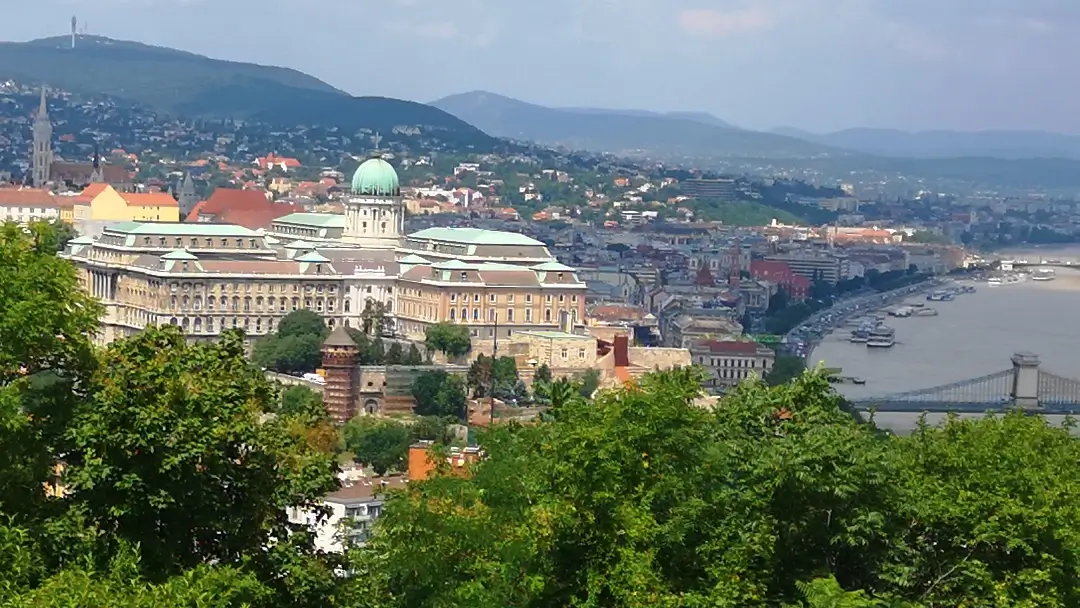 Guía de Budapest, esencias de la vieja Europa 31 El Castillo de Buda desde la Ciudadela de Budapest