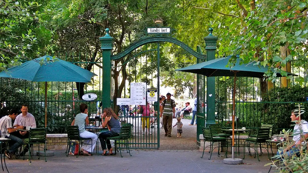 Guía de Budapest, esencias de la vieja Europa 20 Jardín Károlyi kert Budapest
