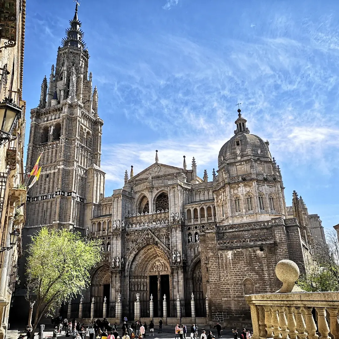 Toledo, la maravillosa ciudad de las 3 culturas 10 Catedral de Toledo, fachada principal