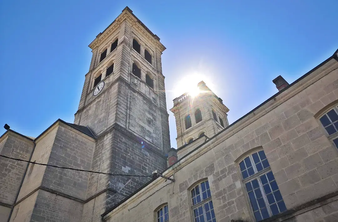 Verdún, campo de batalla de la 1a Guerra Mundial 6 Torres de la Cathédrale Notre-Dame de Verdun.