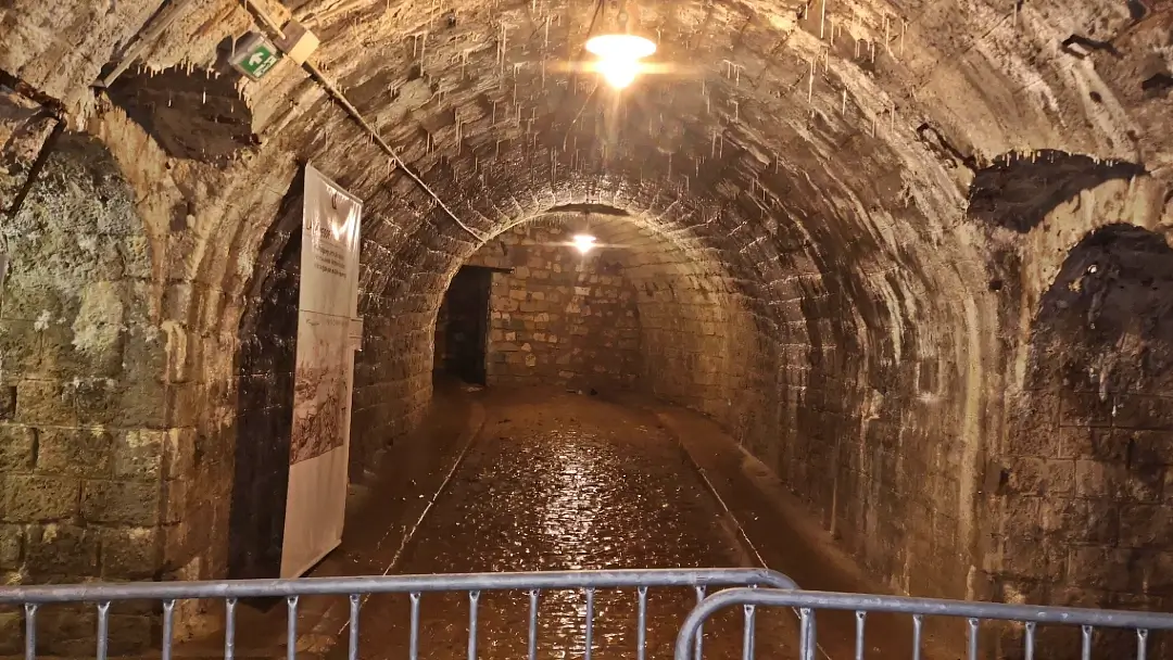 Verdún, campo de batalla de la 1a Guerra Mundial 14 Galerías del interior del Fuerte de Douaumont