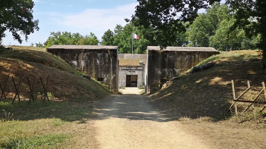 Verdún, campo de batalla de la 1a Guerra Mundial 20 ouvrage de la falouse 20220804 105052