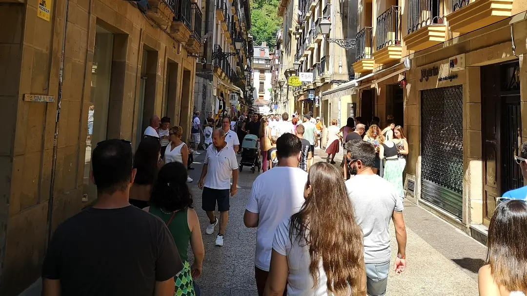 🏁 Ruta en caravana por Francia, Luxemburgo, Países Bajos y Bélgica. Diario de Viaje (40 días / 82 fotos) 83 San Sebastián Parte Vieja