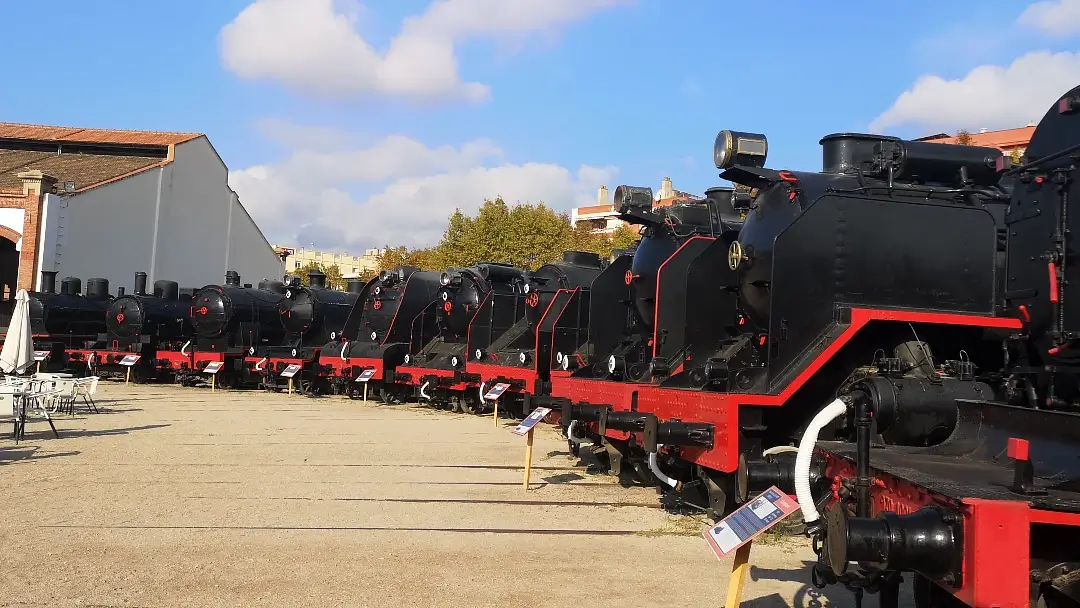 Vilanova i la Geltrú, la Geltrú y Vilanova: ¿tanto monta, monta tanto? 8 Museo del ferrocarril de Cataluña
