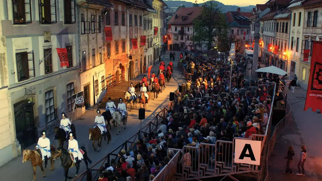 Škofja Loka, la ciudad medieval mejor conservada de Eslovenia 19 Pasión de Skofja Loka
