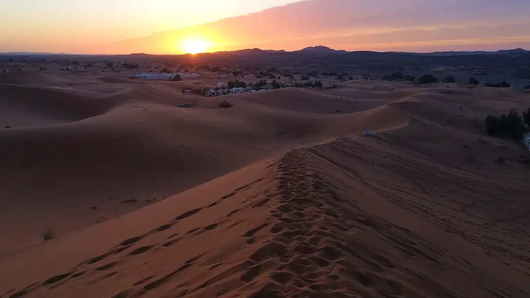 Ruta del desierto por libre: de Marrakech a Merzouga 22 Amanecer en Merzouga