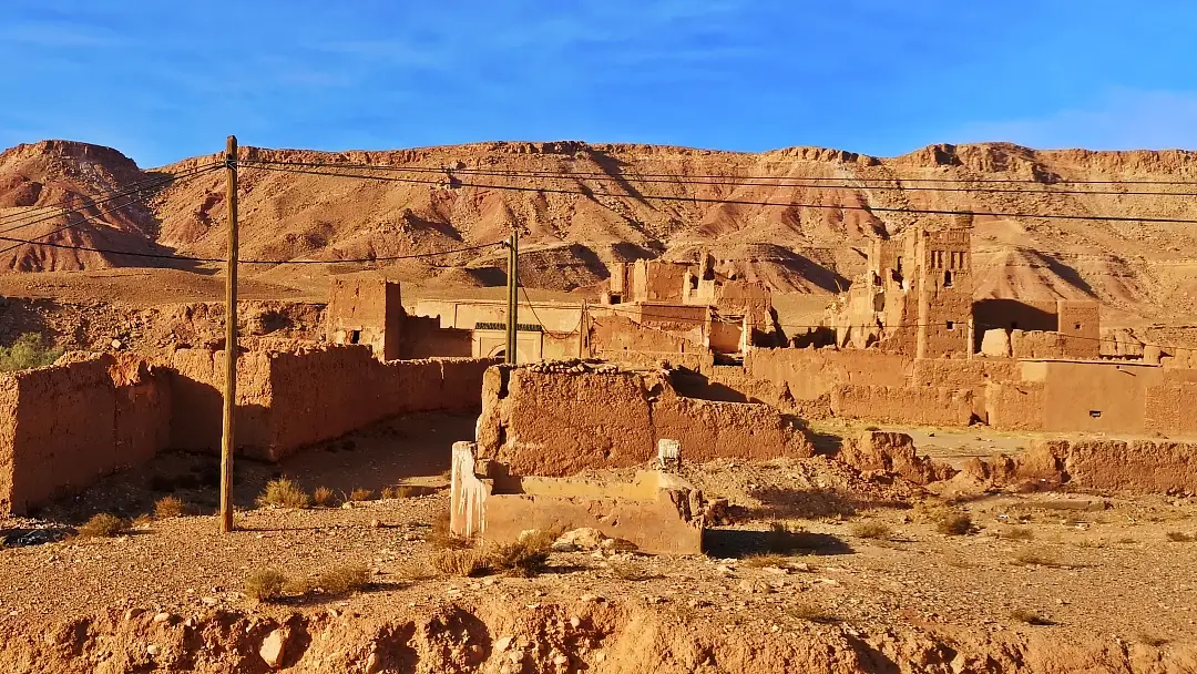 Ruta del desierto por libre: de Merzouga a Marrakech por el Valle del Draa 28 Tamddakhte Valle de Ounila