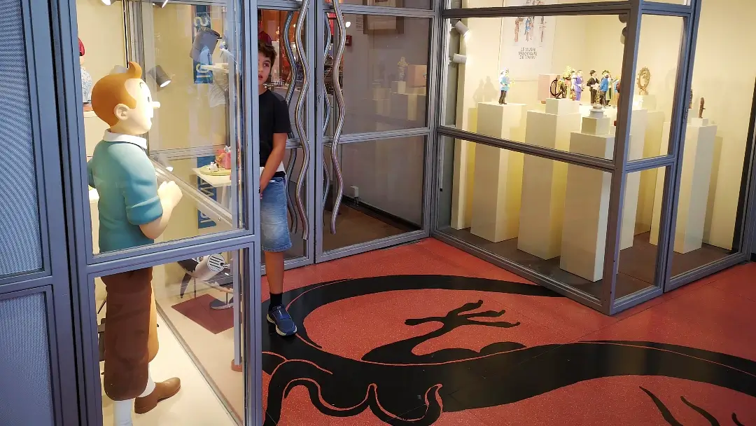 Siguiendo el rastro de Tintín en Bruselas 8 La Boutique de Tintín Bruselas