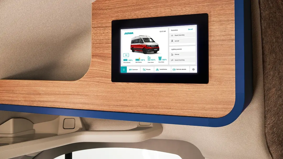 Eriba Car, la Nueva y elegante furgoneta camper de Eriba 11 Eriba Connect