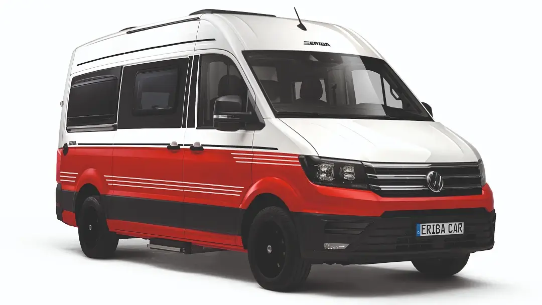 Eriba Car, la Nueva y elegante furgoneta camper de Eriba 5 Eriba Car Cherry Red