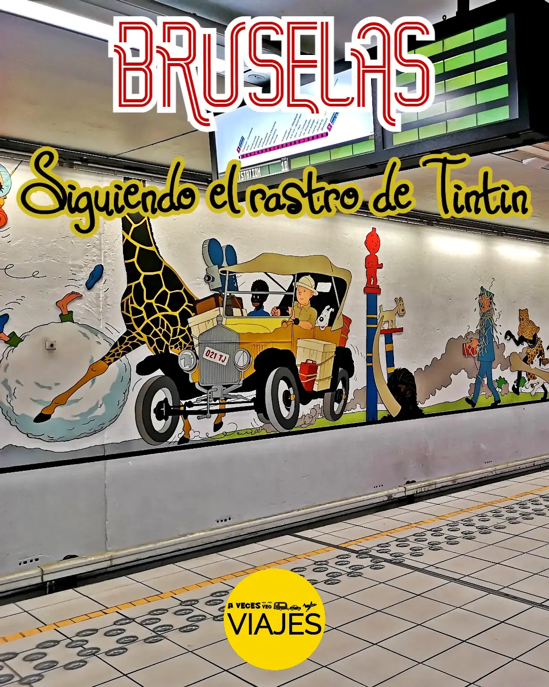 Siguiendo el rastro de Tintín en Bruselas 1 Bruselas Tintin