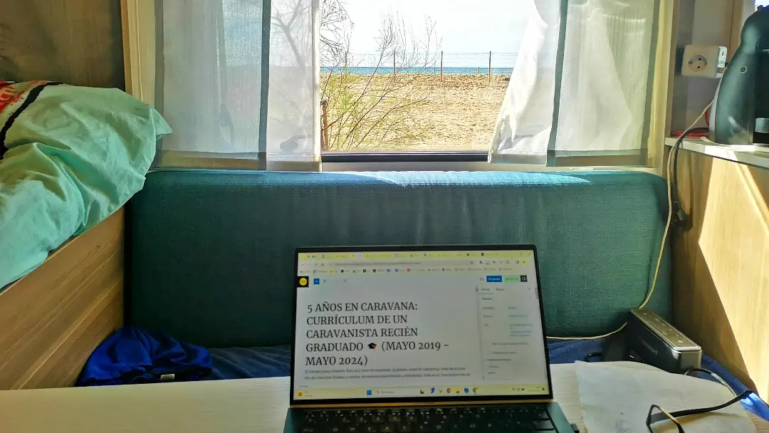 5 años en caravana: currículum de un caravanista recién graduado 🎓 (Mayo 2019 - Mayo 2024) 18 Camping las Palmeras 20240327 091803