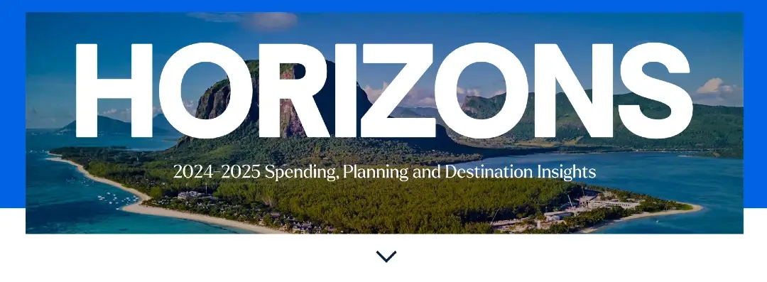 Estas son las Tendencias de viaje para 2025 2 Portada informe horizons tendencias de viaje para 2025