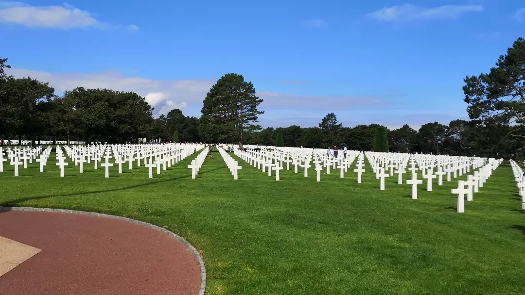 2a Guerra Mundial: Ruta del Desembarco de Normandía (con mapa) 8 Cementerio Americano de Normandía