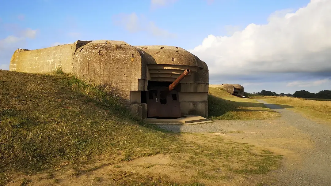 2a Guerra Mundial: Ruta del Desembarco de Normandía (con mapa) 21 Batería de Longues-sur-Mer