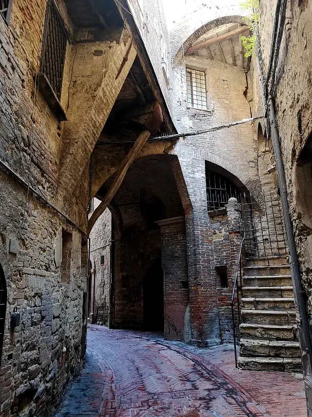 Que ver en Perugia, la encantadora capital medieval de Umbría 25 Via Ritorta Perugia