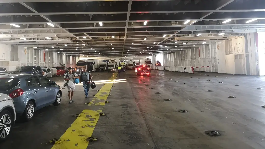 Barcelona - Roma en ferry con coche y caravana 12 Ferry Barcelona - Civitavecchia