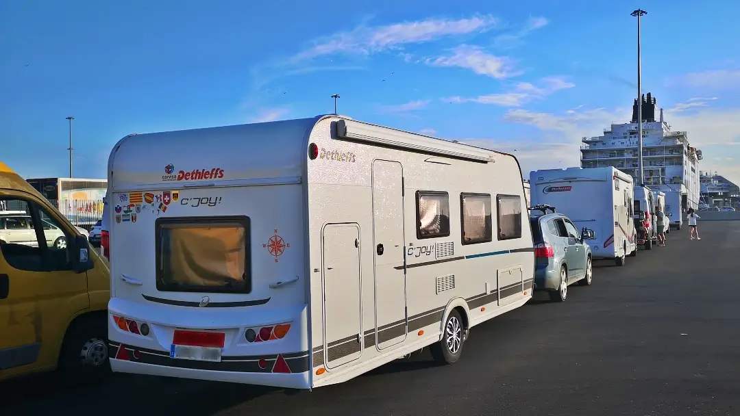 Barcelona - Roma en ferry con coche y caravana 28 Barcelona - Civitavecchia en ferry