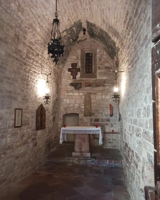 Que ver en Asís, Patrimonio Mundial de la UNESCO: aquí nació San Francisco 11 oratorio de San Francesco Piccolino Asis Assisi