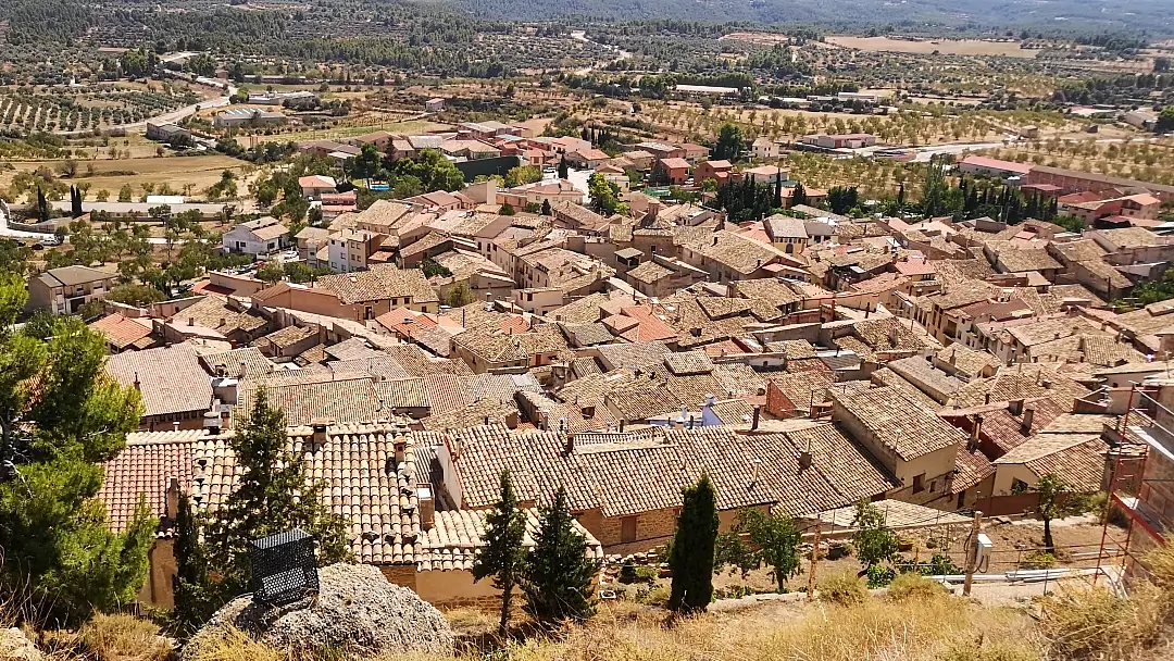 Que ver en La Fresneda, una joya escondida en El Matarraña 21 Vistas desde el castillo de La Fresneda
