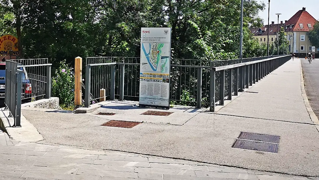 Un paseo por Kranj, la capital de los Alpes eslovenos 16 puente Kokrški Kranj