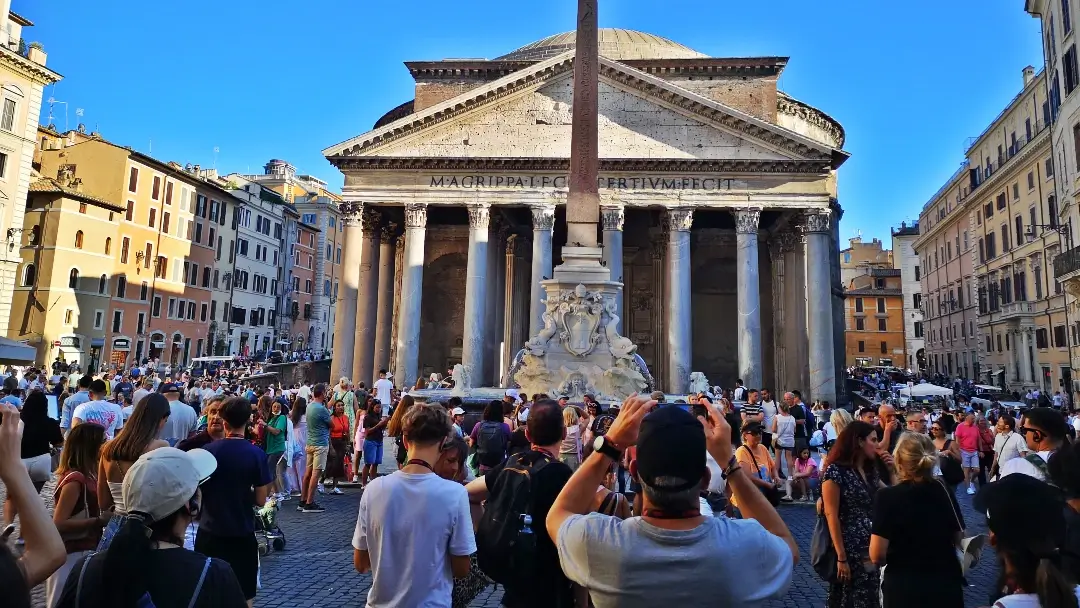 Ruta en caravana por Italia: Roma, Perugia, Florencia y los icónicos paisajes toscanos 5 Panteon de agripa Roma