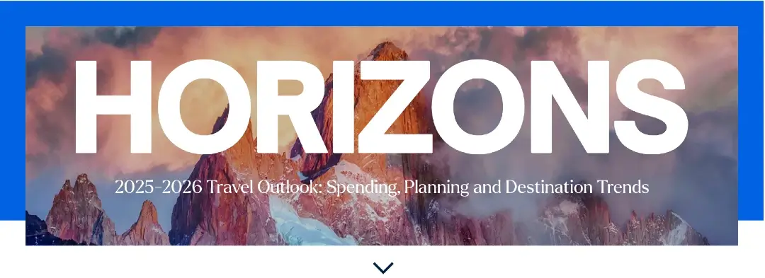 Estas son las Tendencias de viaje para 2026 3 Tendencias de viaje para 2026. Informe Horizons 2026