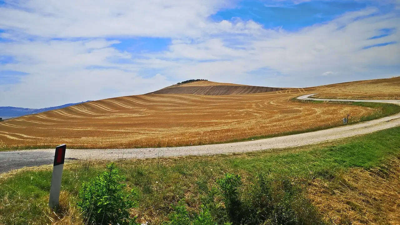Ruta en caravana por Italia: Roma, Perugia, Florencia y los icónicos paisajes toscanos 14 Val D'Orcia Italia Toscana