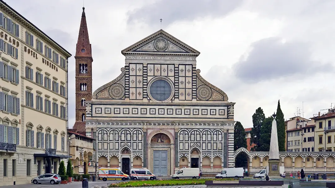 10 imprescindibles de Florencia, la ciudad más bella del Renacimiento 12 Basílica de Santa María Novella Florencia