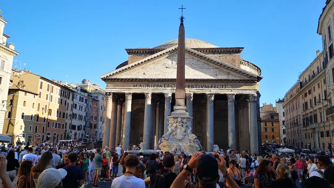 Que ver en Roma, la ciudad eterna... y llena de turistas 9 Roma panteón de agripa