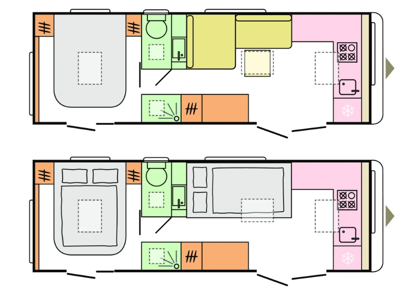 Adria Astella: un apartamento de lujo sobre ruedas 12 Adria Astella 704 HP