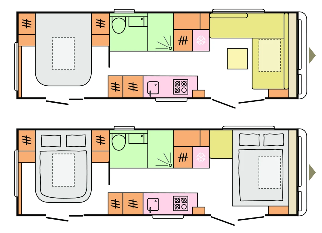 Adria Astella: un apartamento de lujo sobre ruedas 14 Adria Astella 754 DP