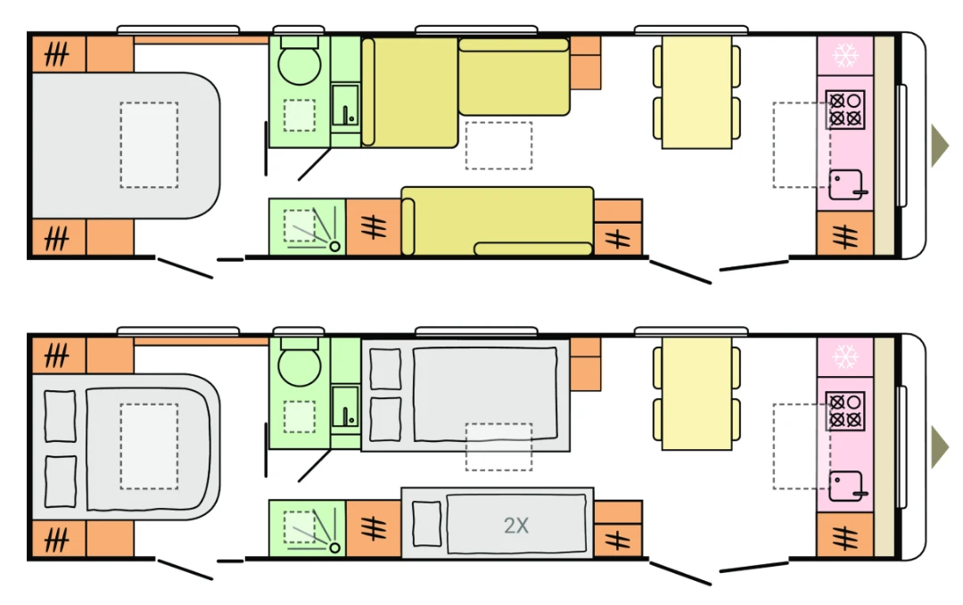 Adria Astella: un apartamento de lujo sobre ruedas 16 Adria Astella 904 HP