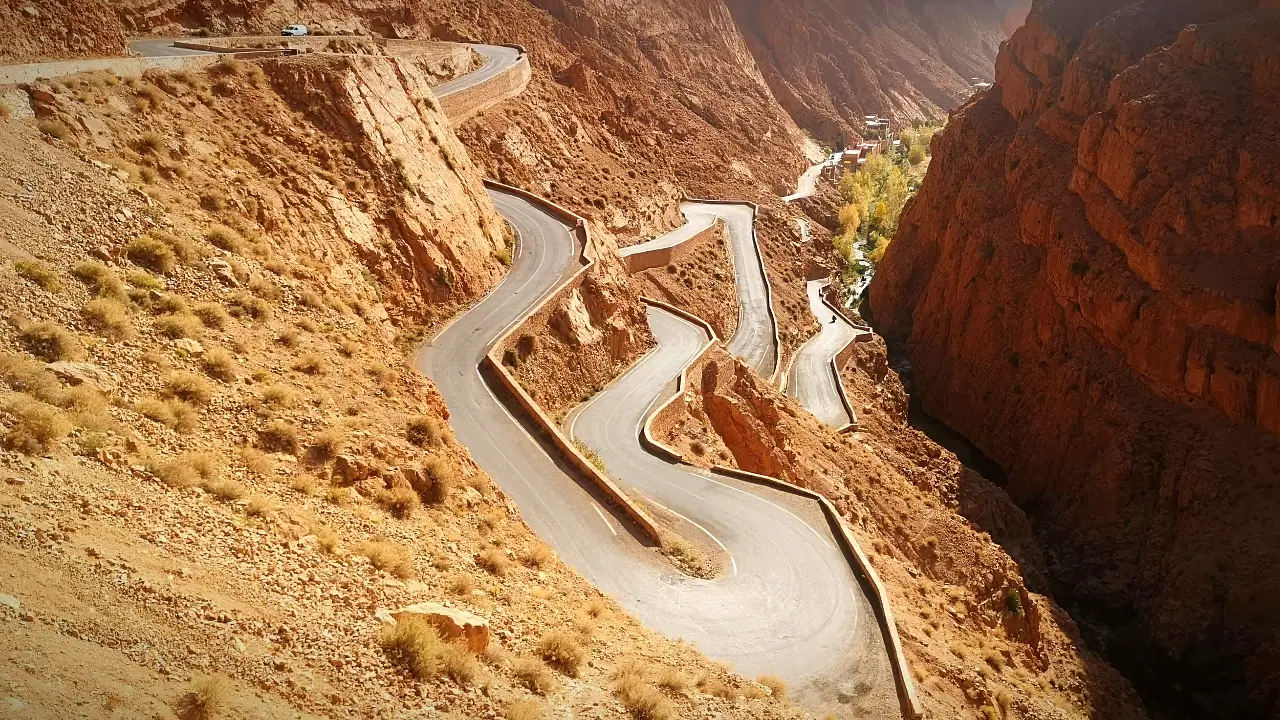 🏁 Ruta del desierto por libre: Diario de Viaje Marrakech - Merzouga - Marrakech (5 días) 5 Garganta del Dades